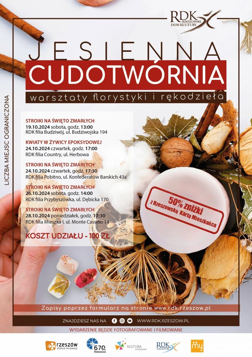 plakat - Jesienna Cudotwórnia